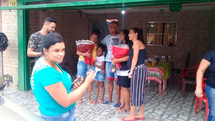 homenagem de dia das mães em Suzano