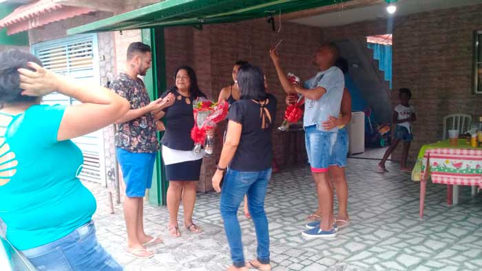 homenagem de dia das mães em Suzano
