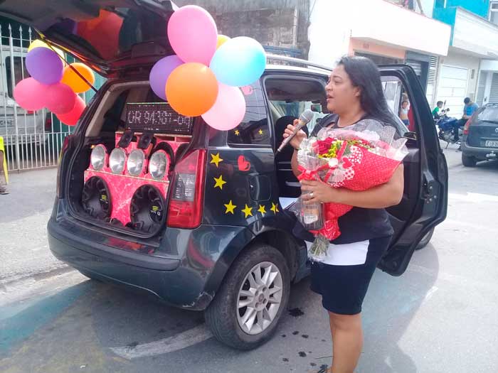 Homenagem de Dia das Mães em Suzano