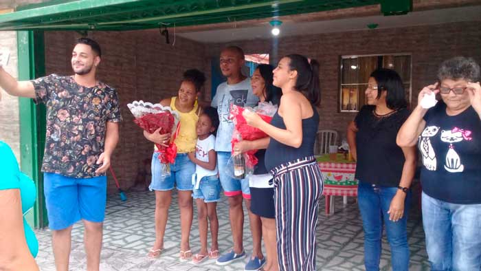 homenagem de dia das mães em Suzano