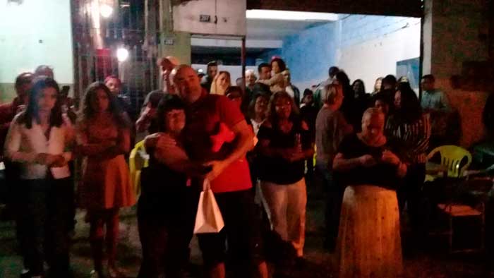 Homenagem em Guarulhos com Carro de Som