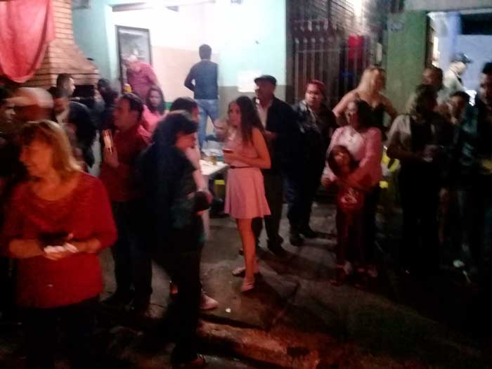 Homenagem em Guarulhos com Carro de Som
