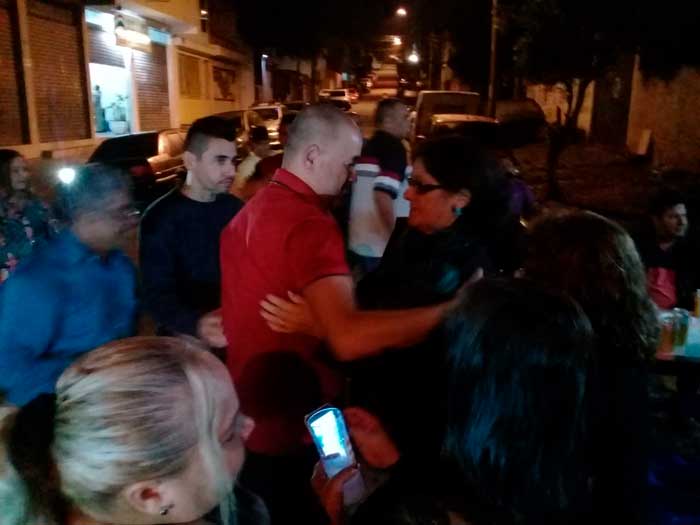 Homenagem em Guarulhos com Carro de Som