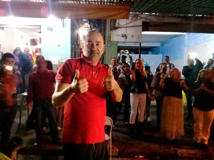 Homenagem em Guarulhos com Carro de Som