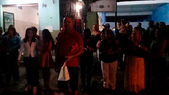 Homenagem em Guarulhos com Carro de Som
