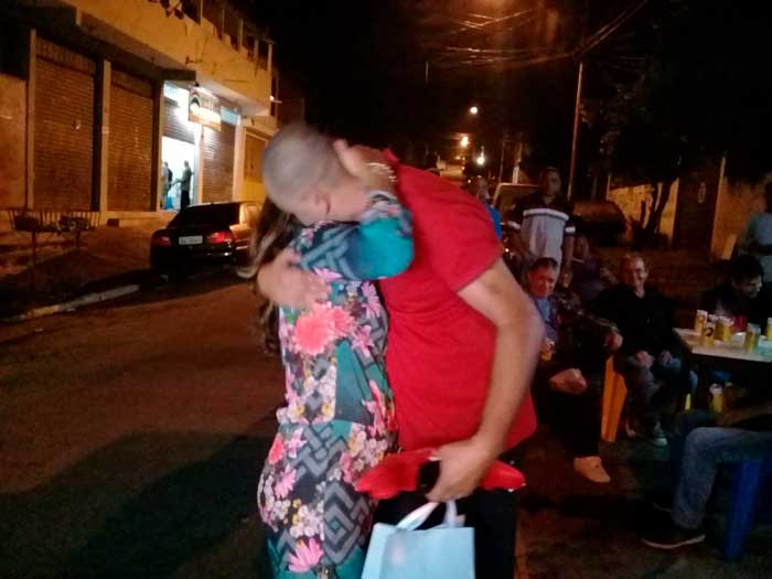 Homenagem em Guarulhos com Carro de Som