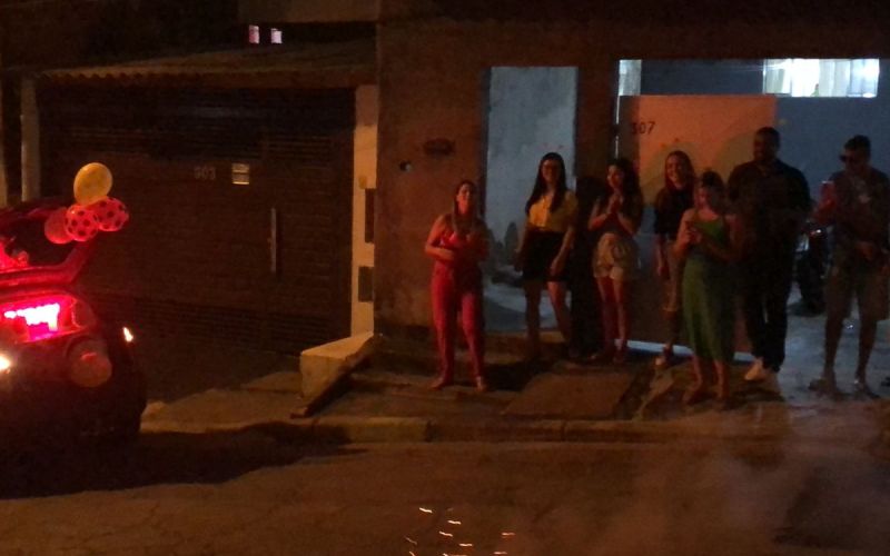 Carro de Homenagem em Mogi das Cruzes