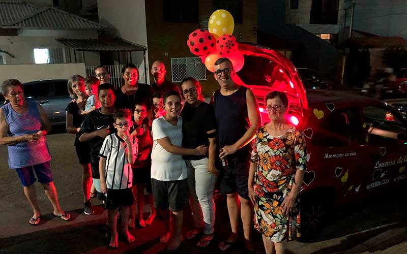 Carro de Mensagem em Santo André