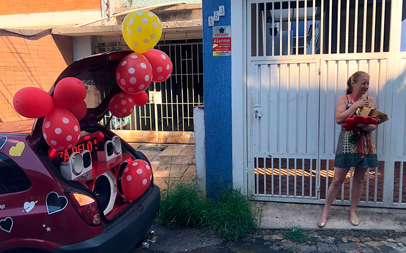 Carro de Mensagem em São Bernardo