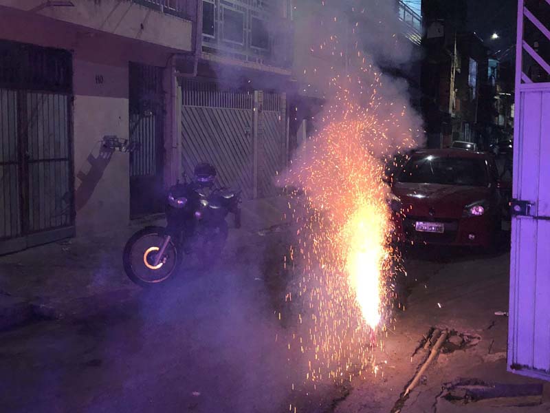 Homenagem com Carro de Som em Osasco