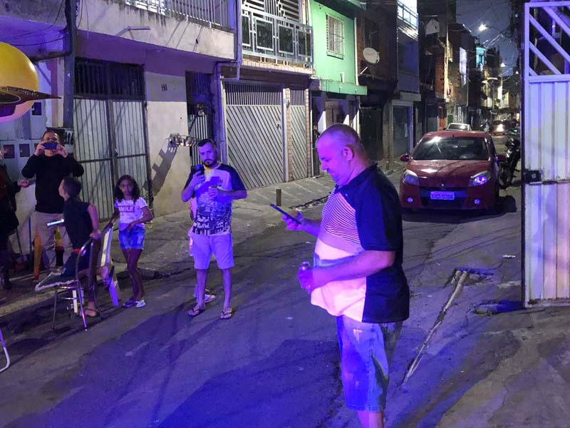 Homenagem com Carro de Som em Osasco