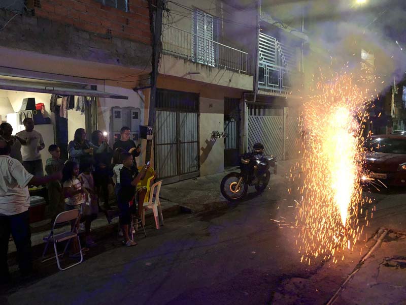 Homenagem com Carro de Som em Osasco