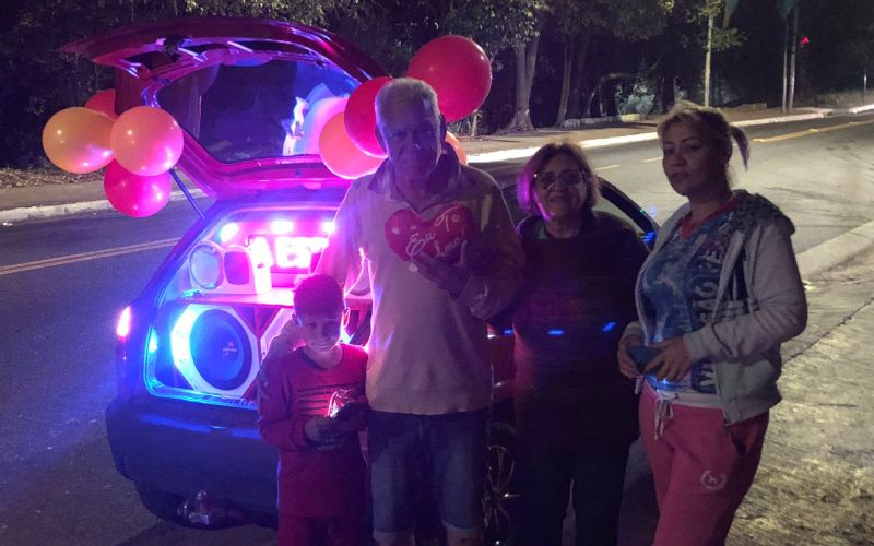 Carro de Homenagem no Sapopemba