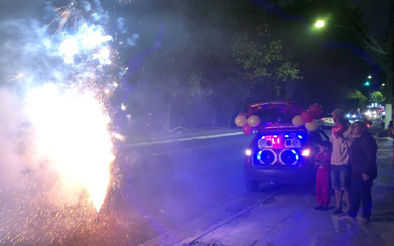Carro de Homenagem no Sapopemba