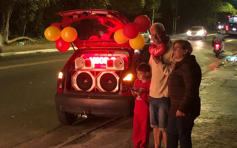 Carro de Homenagem no Sapopemba