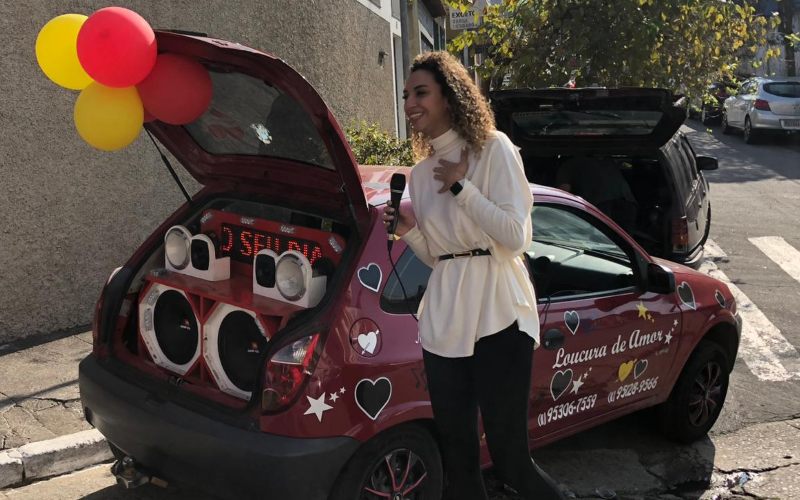 Carro de Homenagem em Diadema 