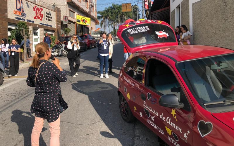 Carro de Homenagem em Diadema 