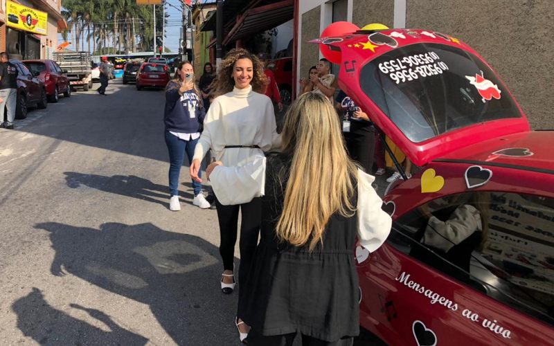 Carro de Homenagem em Diadema 