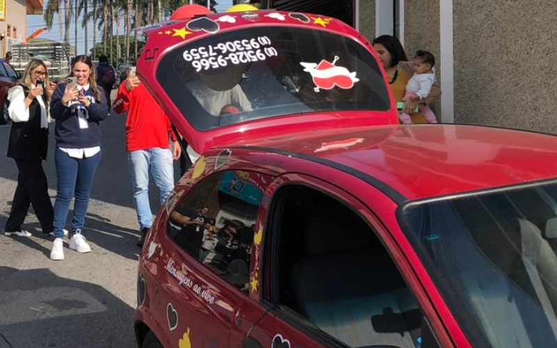 Carro de Homenagem em Diadema 
