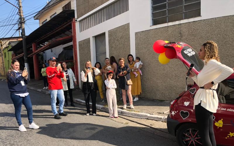 Carro de Homenagem em Diadema 