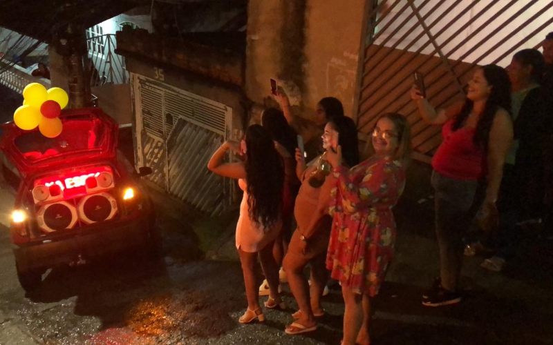 Carro de Homenagem no Jardim Paulistano - Zona Norte