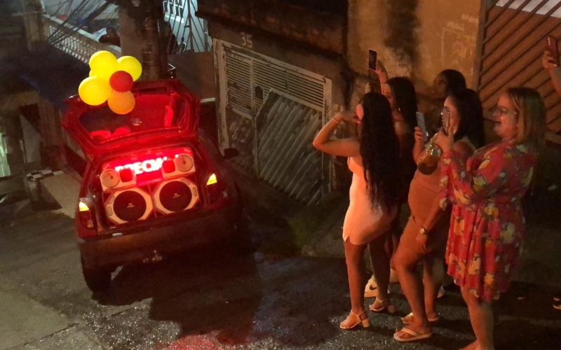Carro de Homenagem no Jardim Paulistano - Zona Norte