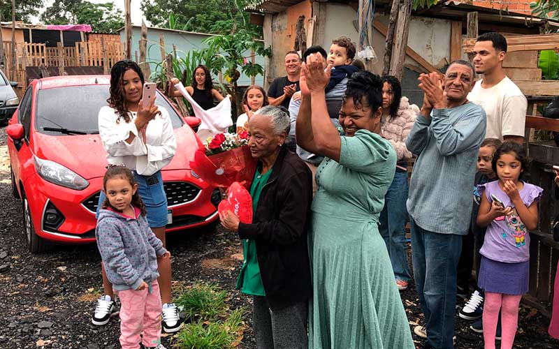 Homenagem de Aniversário de 90 anos no Jardim Matarazzo