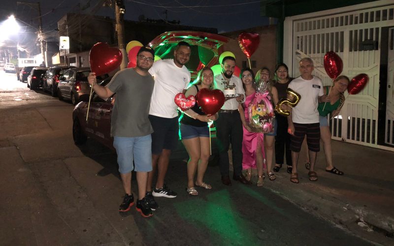 Carro de Homenagem em Guaianazes