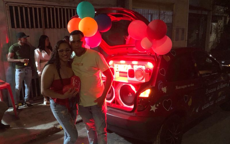 Carro de Homenagem em São Miguel