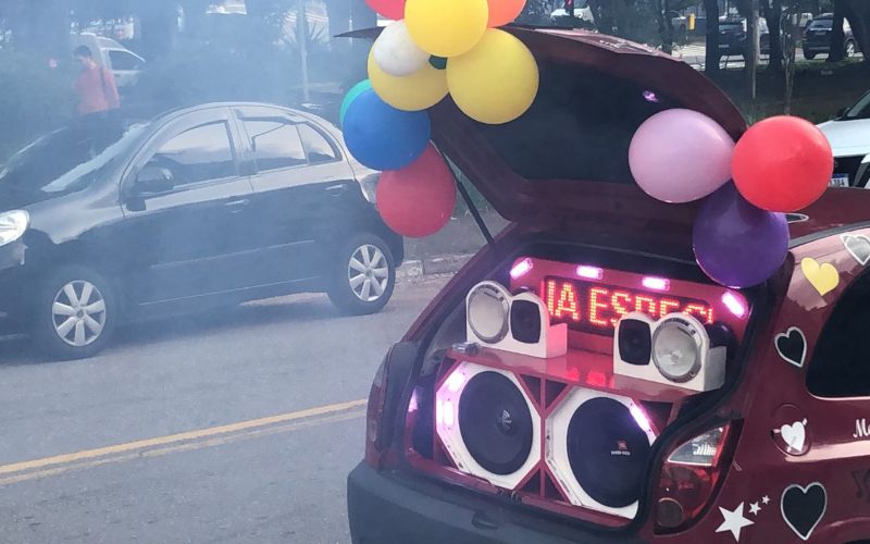 Homenagem ao Vivo com Carro de Som em Santo André